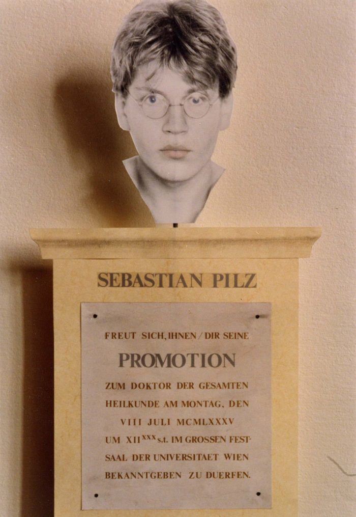 Promotionsanzeige von Dr. Sebastian Pilz (1985)